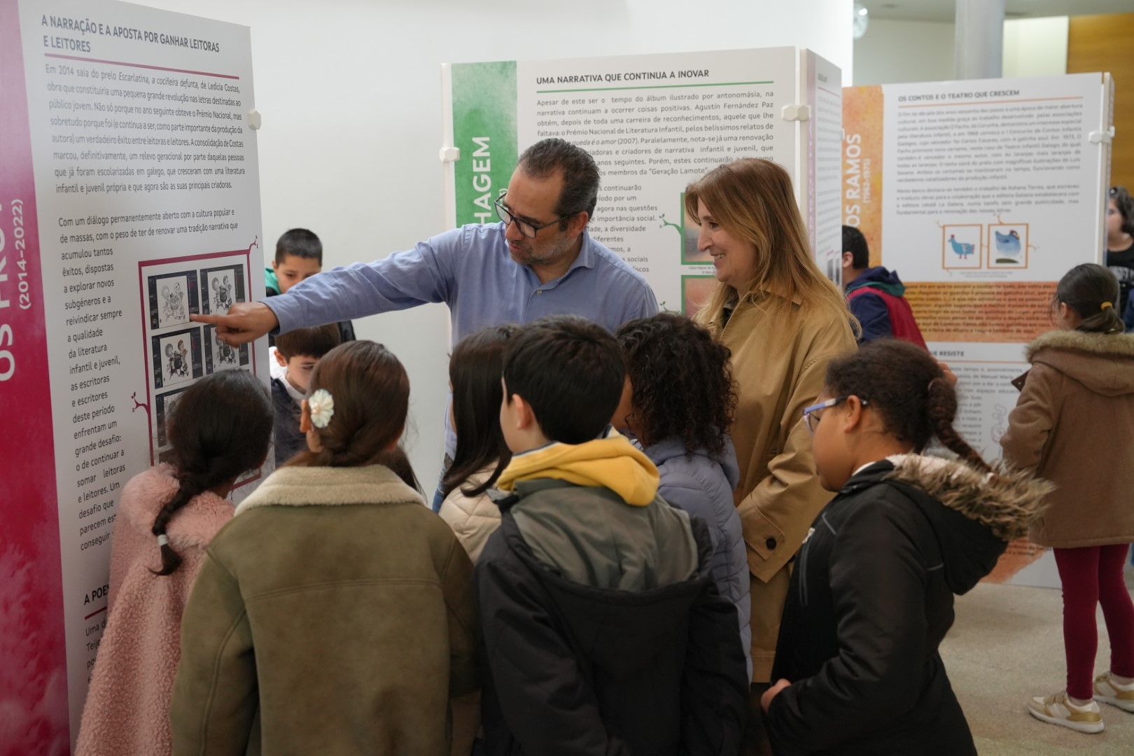 Exposição Cem Anos Literatura Infantil Galega