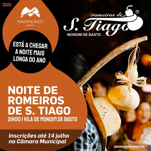 Última semana de inscrições para a Noite de Romeiros de S. Tiago