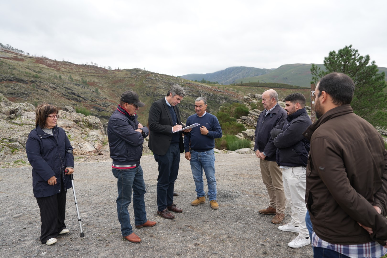 Adjudicação da obra do Miradouro das Fisgas de Ermelo