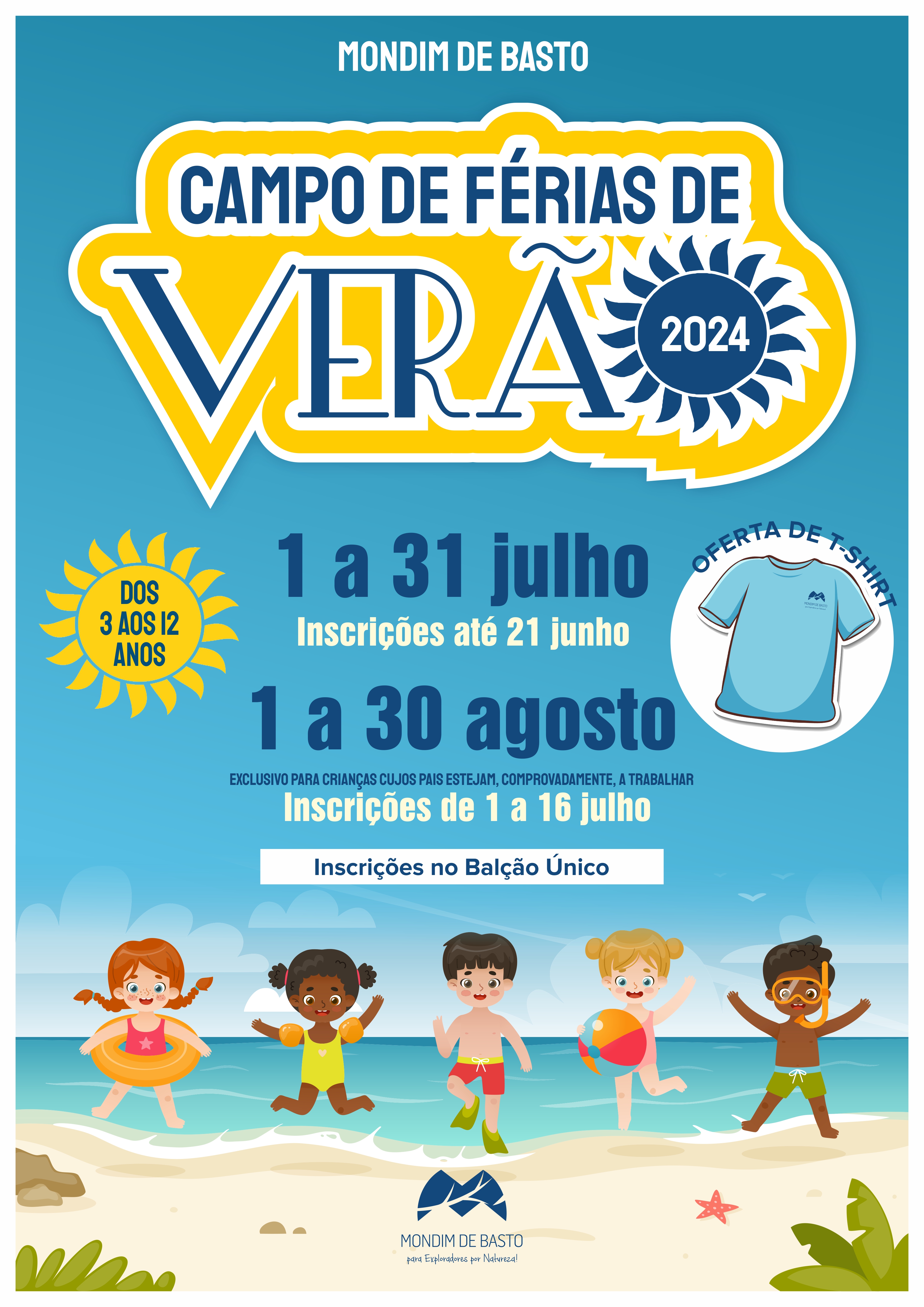 Cartaz Campo Férias Verão