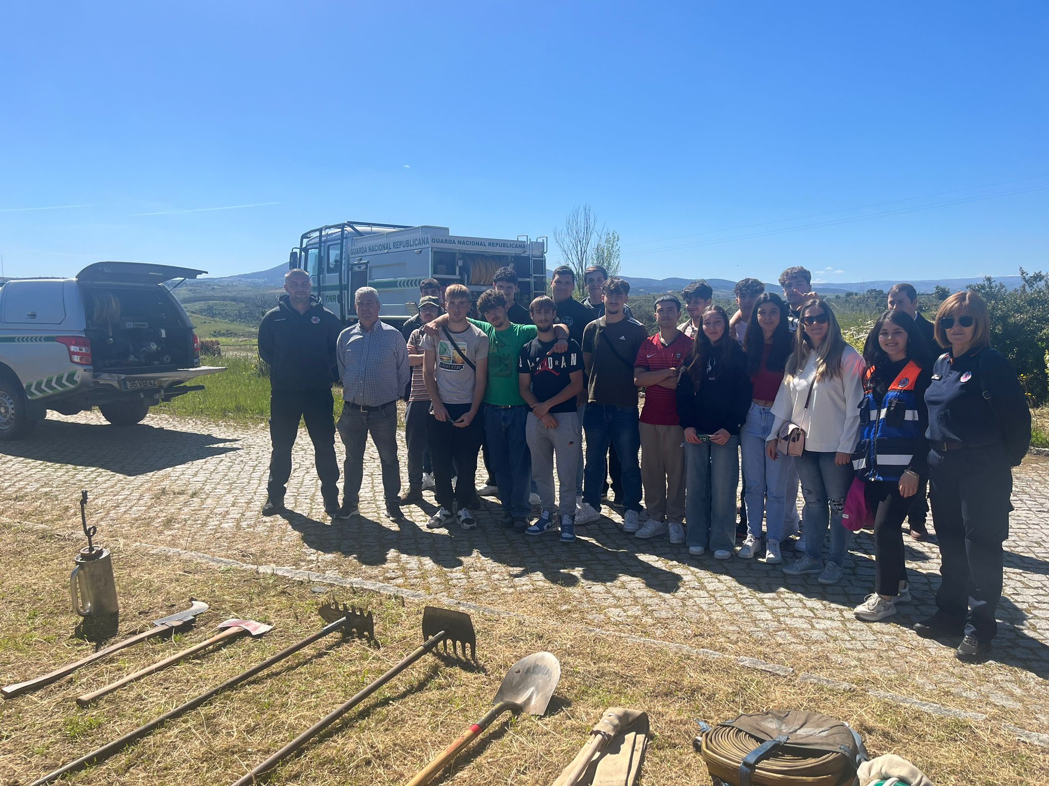 Visita de Alunos Comandos Sub-Regionais da ANEPC